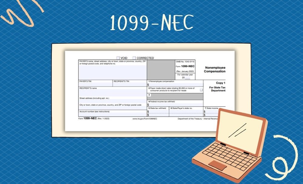 IRS 1099-NEC Form for 2023